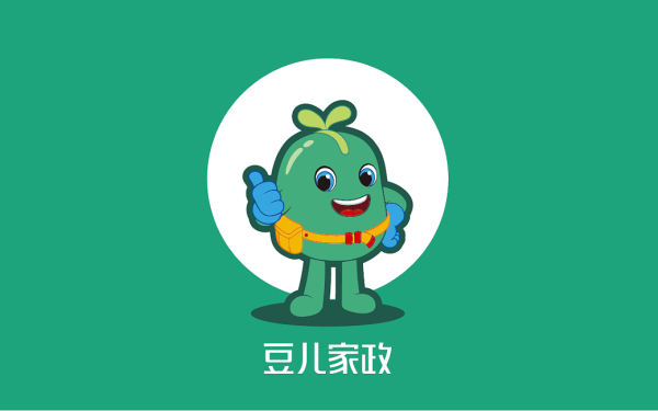 北京豆兒家政品牌形象設計