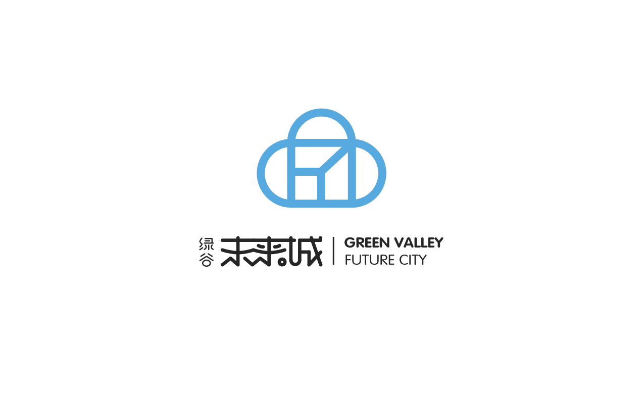 绿谷未来城 地产品牌设计图0