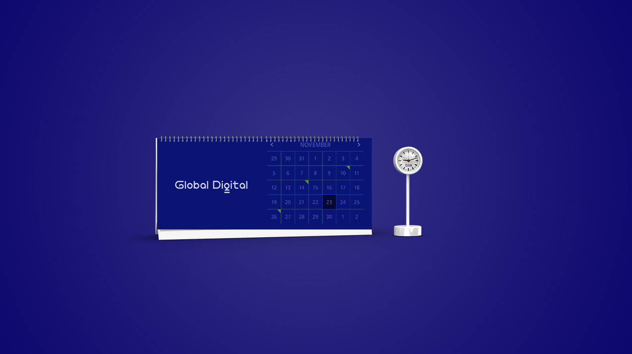 Global Digital 网络科技 品牌logo设计图4