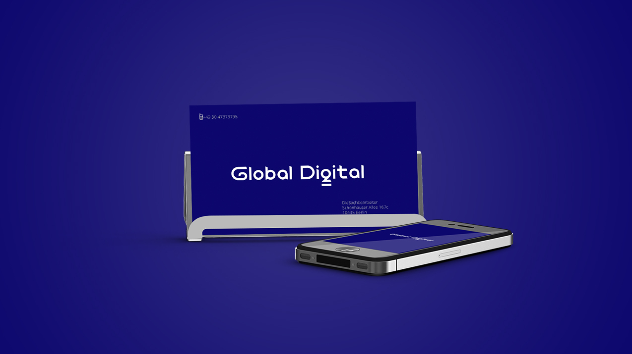 Global Digital 网络科技 品牌logo设计图3