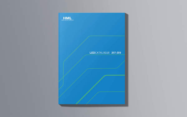 豪迈照明（hml）英文版产品画册设计