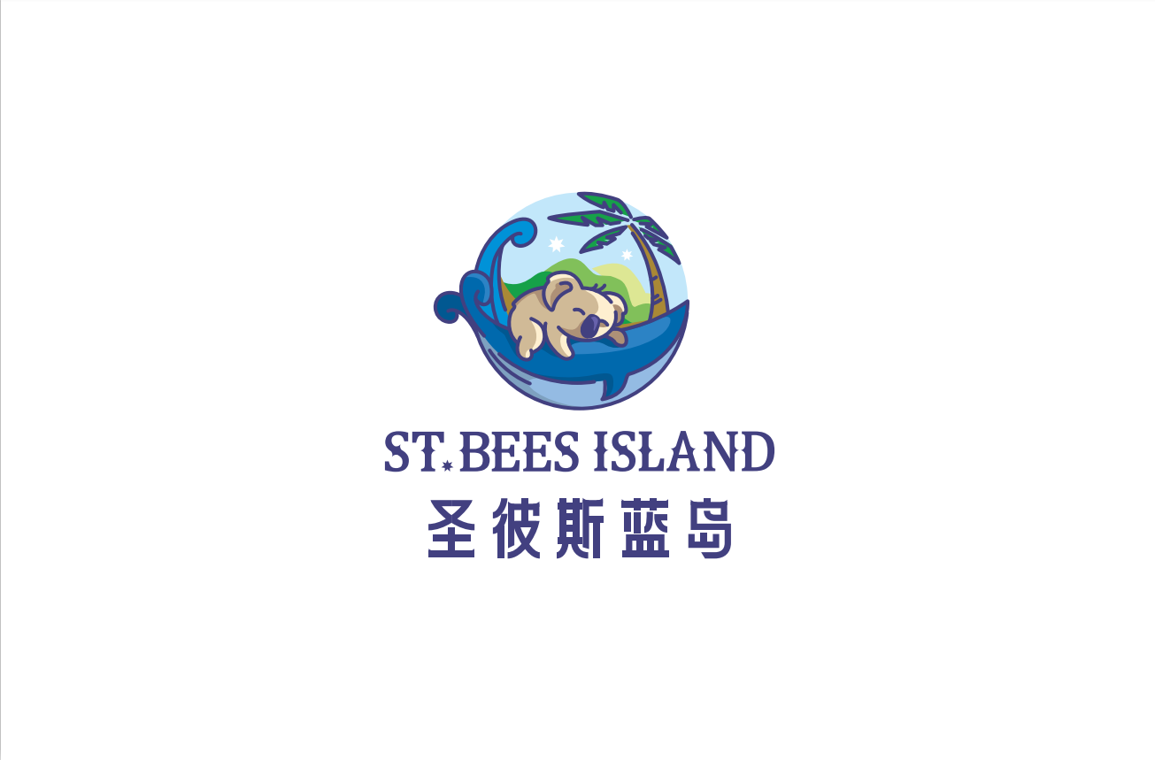 圣彼斯蓝岛logo设计图0