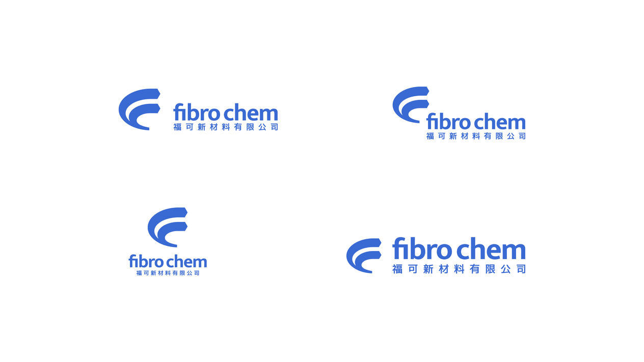 fibro chem 紡織領域化學新材料標志設計圖2