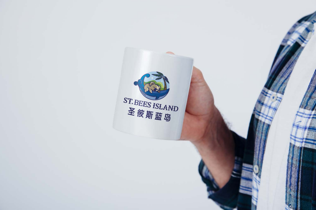 圣彼斯蓝岛logo设计图3