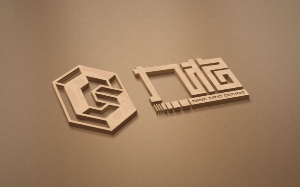 九格室內logo設計