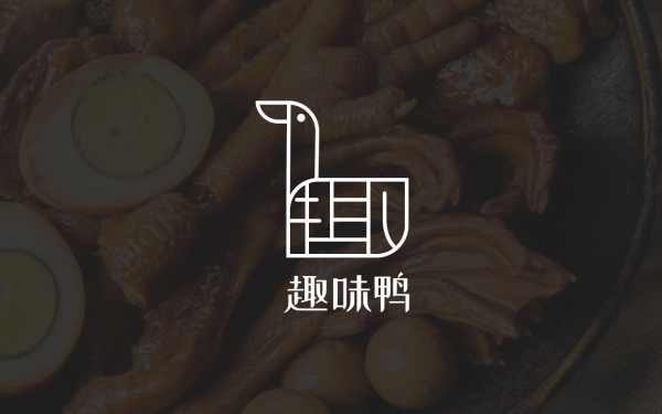 食品行業字體與形象結合logo設計方案