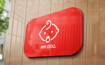 皮皮娃娃-母嬰連鎖品牌logo設計