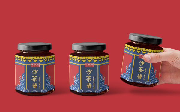 食品行業 林瑞興沙茶醬 包裝設計