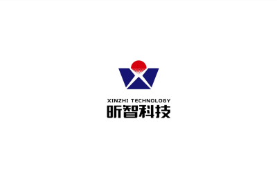南通昕智科技logo設計