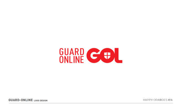 GOL消防在线平台logo设计