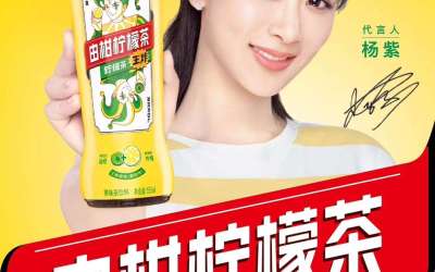 东鹏油柑柠檬茶海报设计