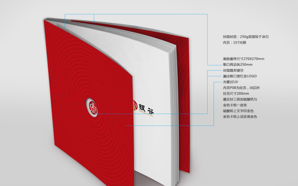 东方银谷互联网金融画册设计