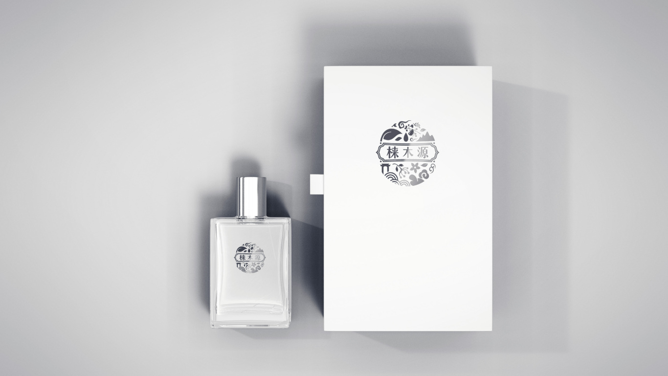 梾木源高端香水logo设计及包装设计图4