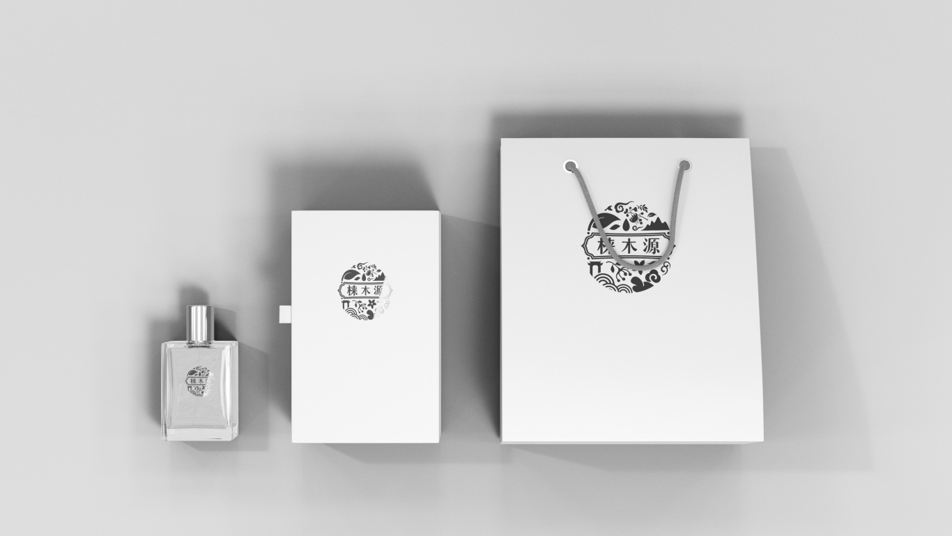 梾木源高端香水logo设计及包装设计图3