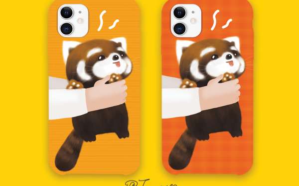 原创手机壳-小熊猫