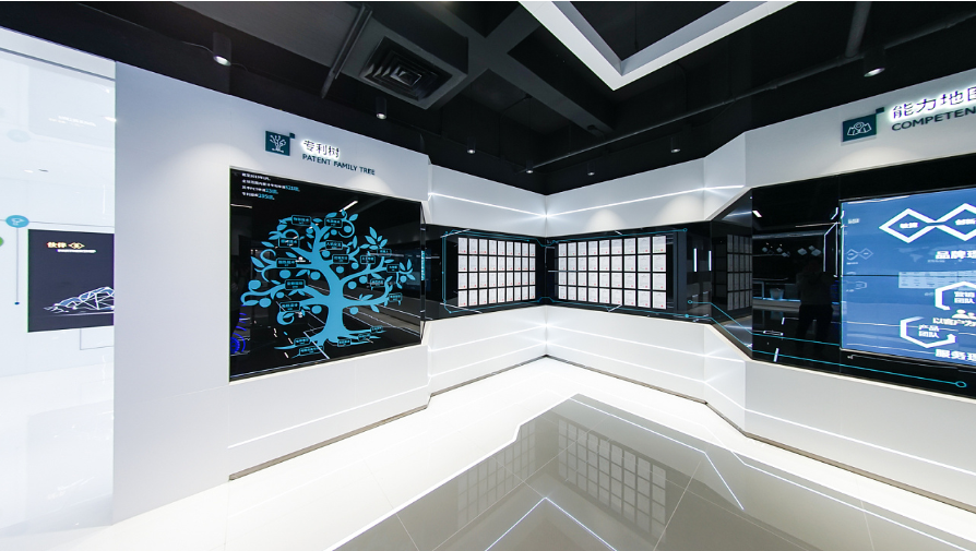 电子科技公司展厅展示设计图7