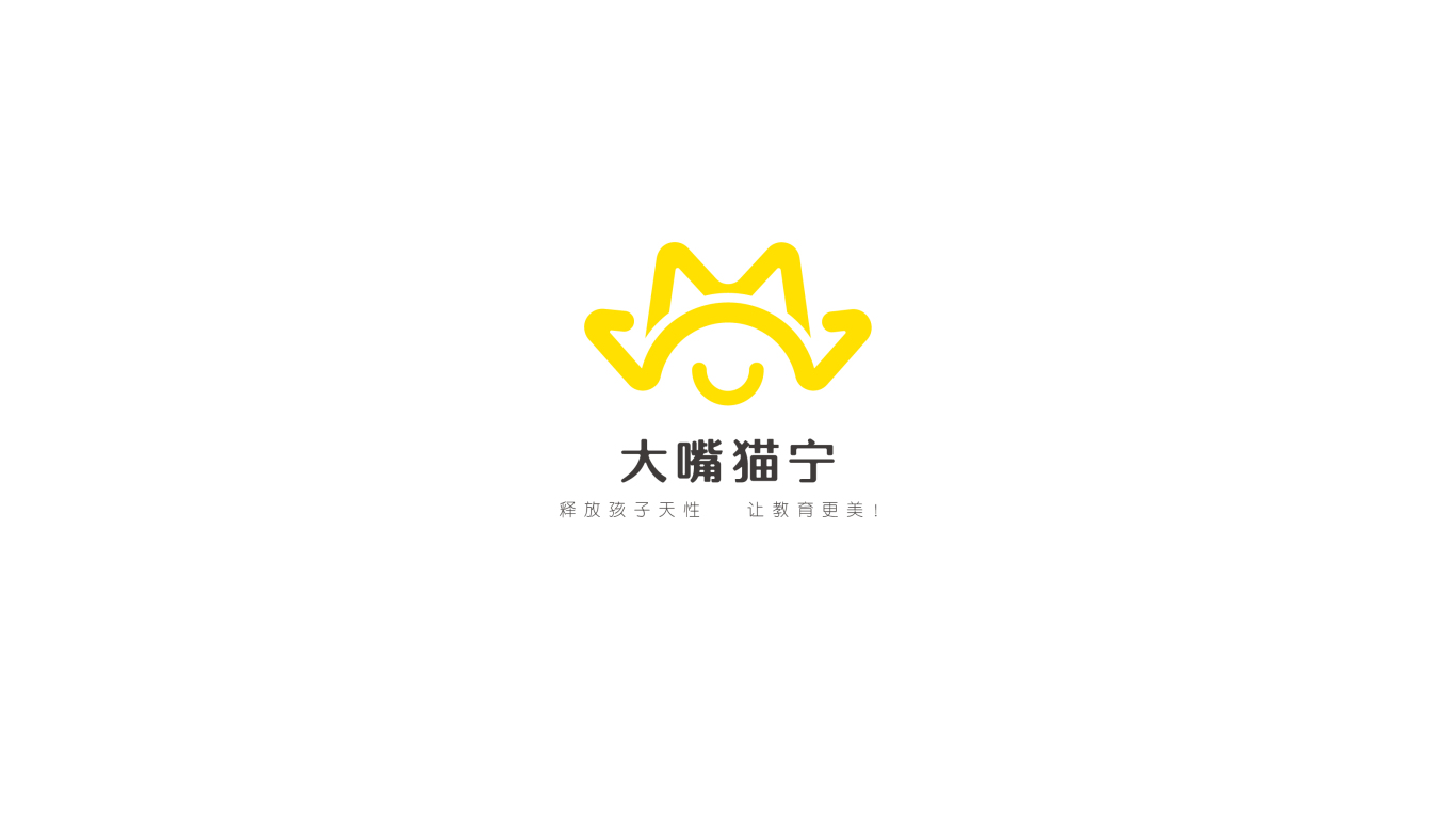 “大嘴猫宁”英语教育logo设计图0
