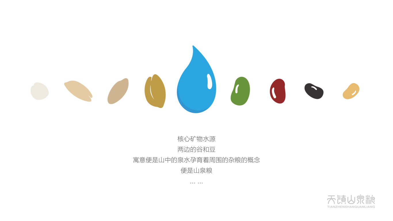 天镇山泉粮logo案例图6