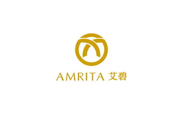 AMRITA 艾碧精油與女性美容品牌logo