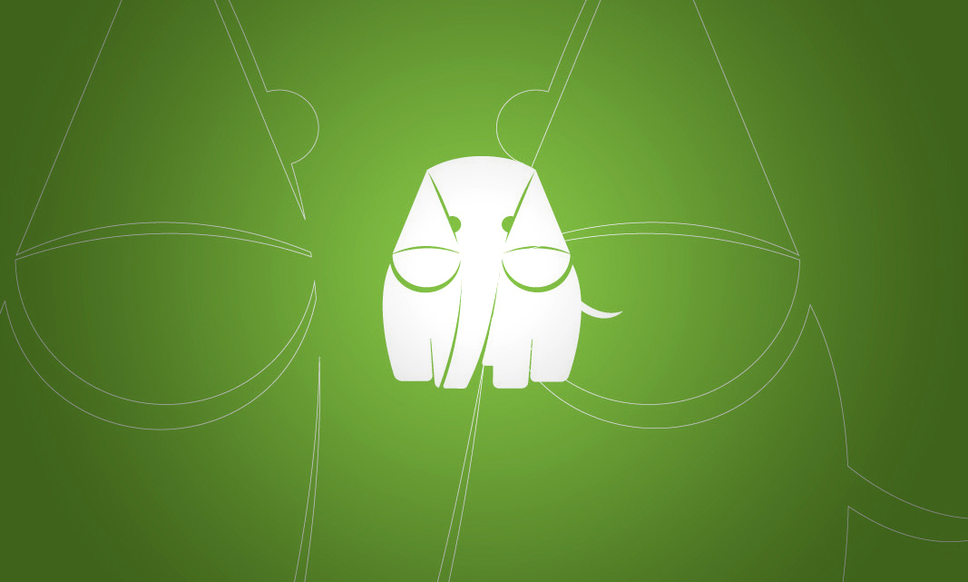 绿象律师事务所logo设计图0