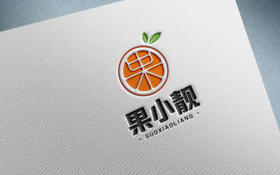 果小靓水果店logo
