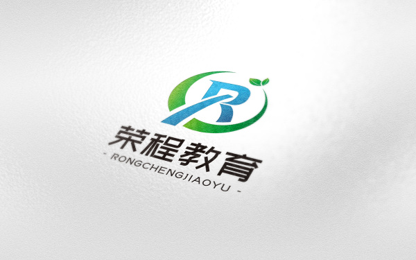 榮程教育logo設計