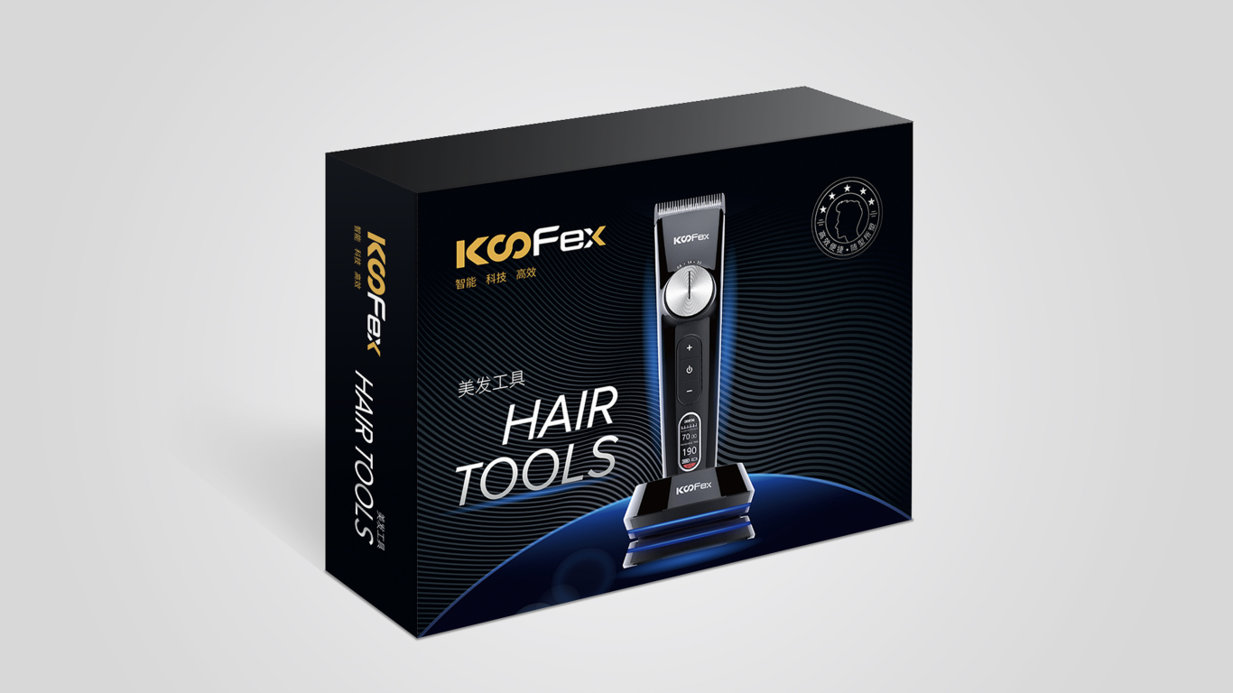 KooEex电子美发工具品牌包装设计中标图2