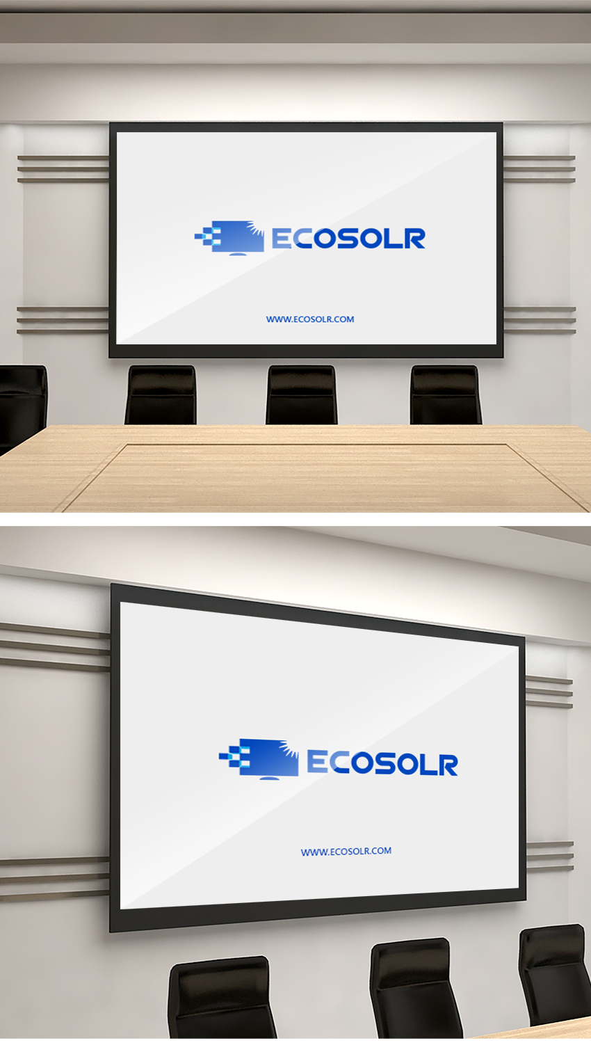 电子科技企业LOGO设计（太阳能电视）图21
