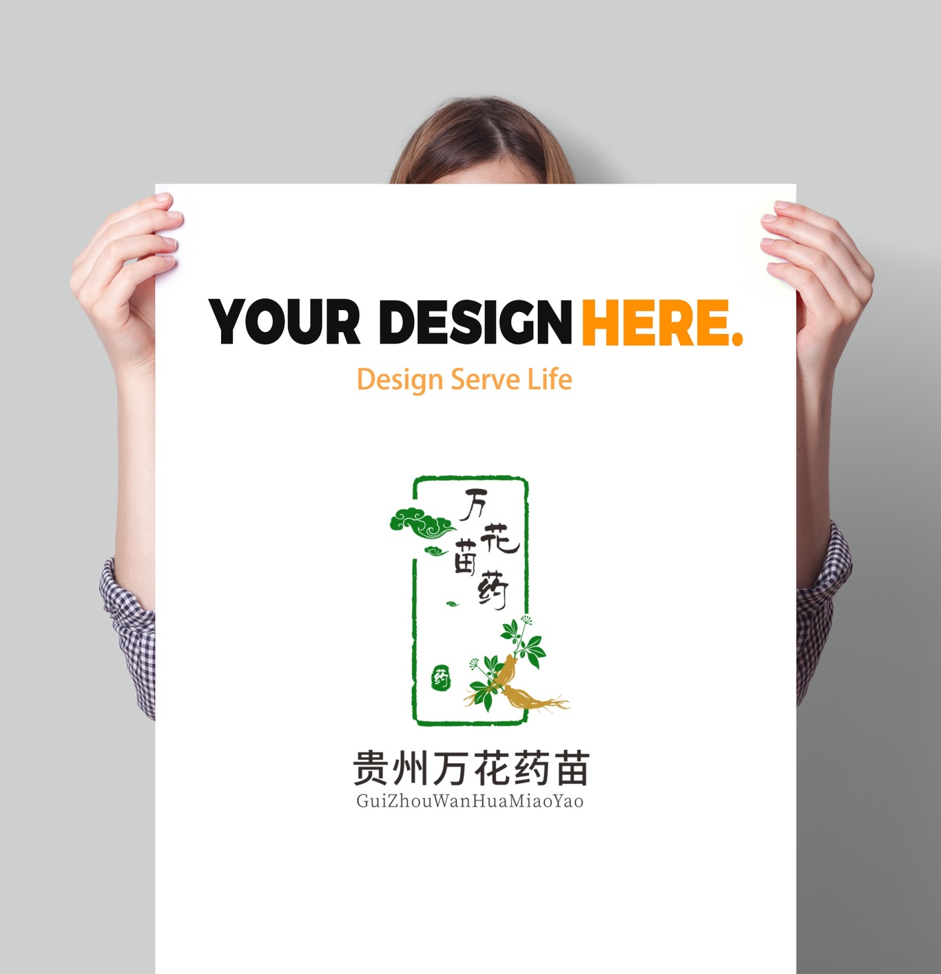貴州苗藥logo設計圖2