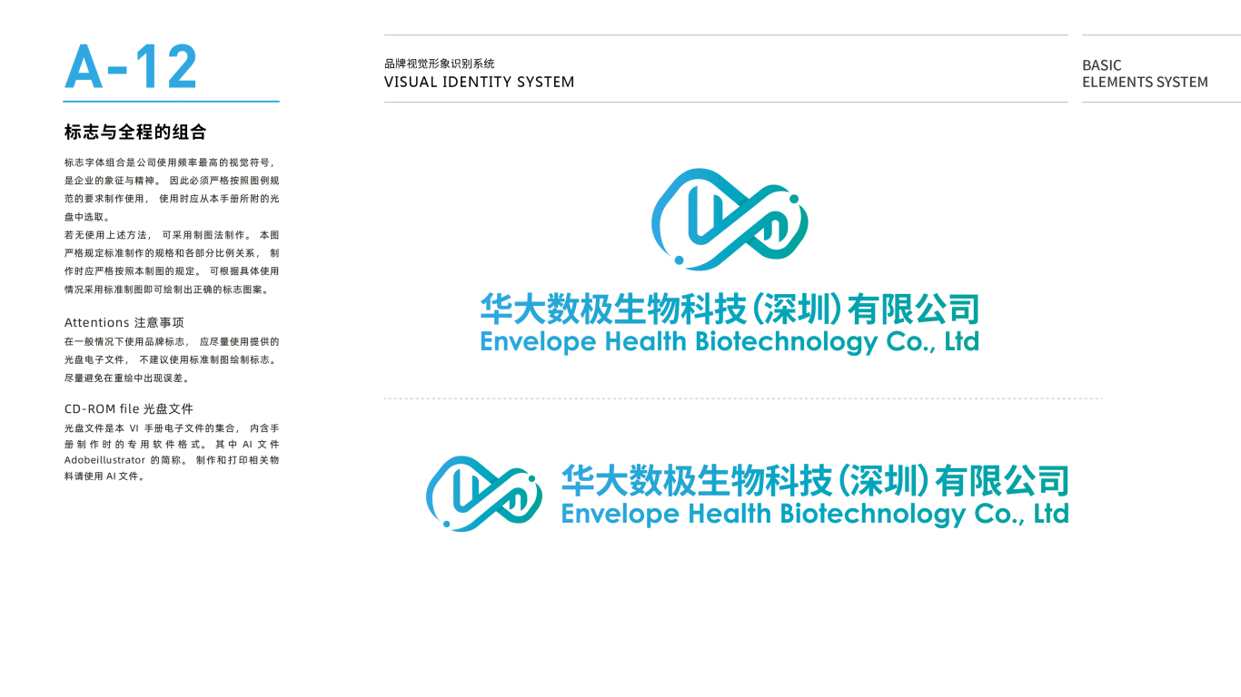 華大數極科技基因公司VI設計中標圖13