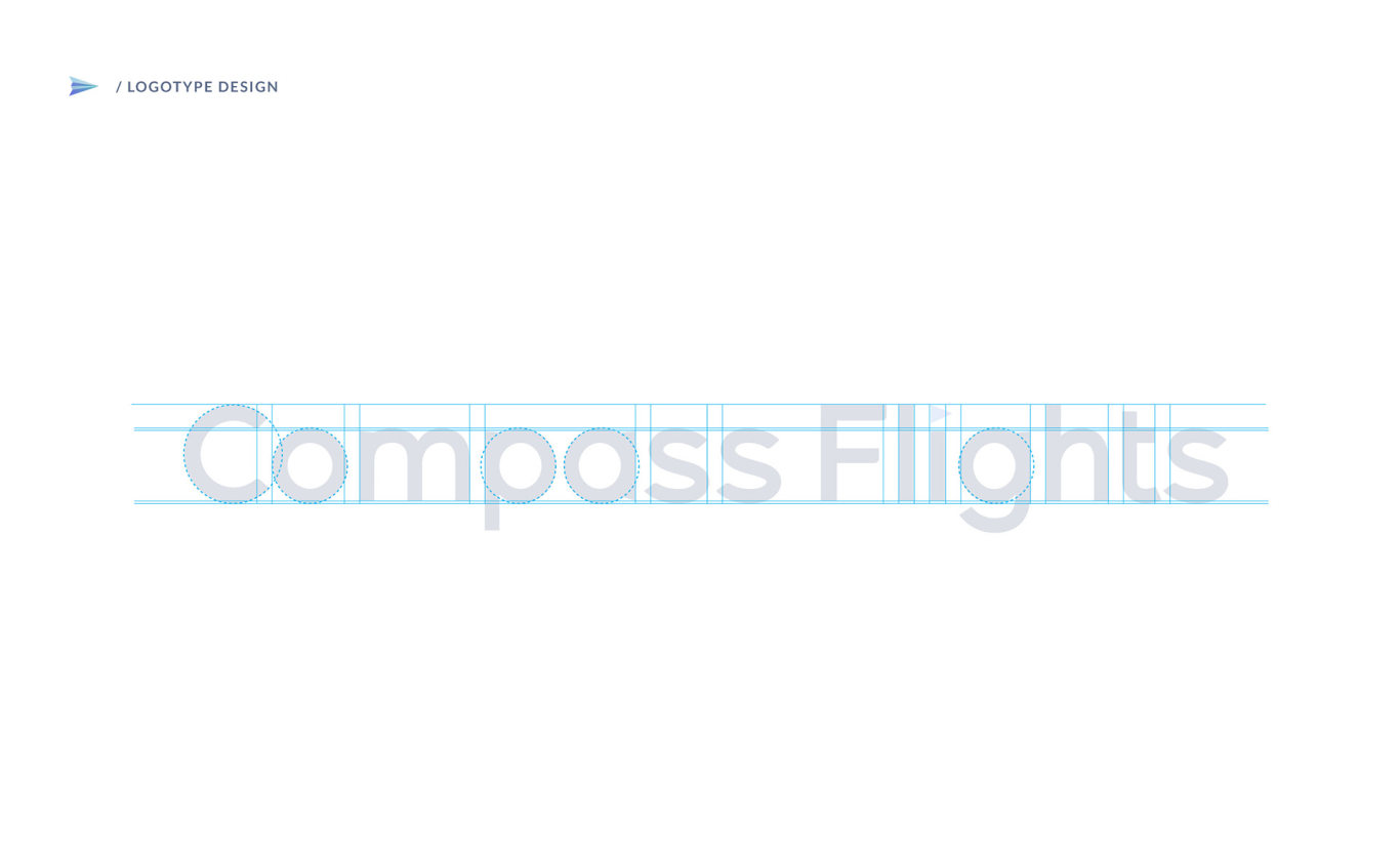 Compass Flights LOGO設計 ｜ B2C訂購旅游 ｜ 旅游logo圖5