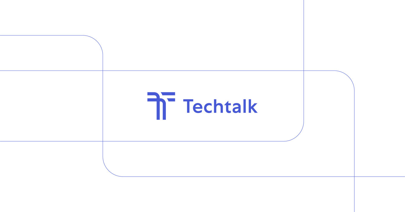 Techtalk · 科技品牌LOGO设计 · 通信LOGO设计图0