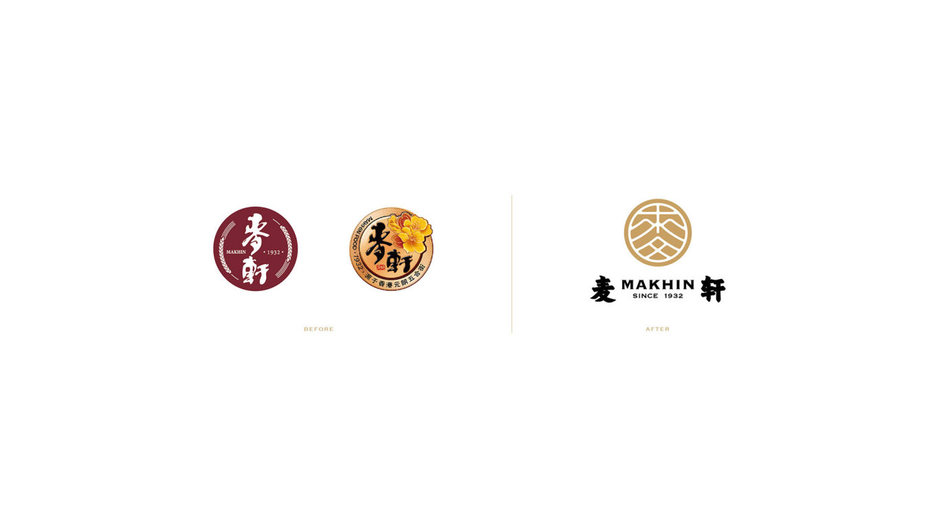MAKHIN 麥軒 · 餐飲行業logo · 食品logo · 禮品logo · 月餅logo圖1
