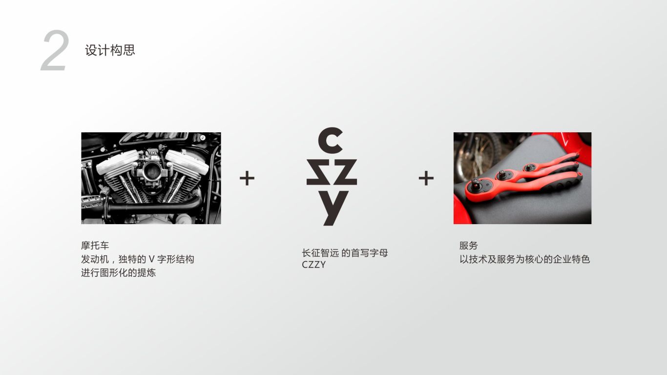 长征智远摩托配件公司品牌设计图0