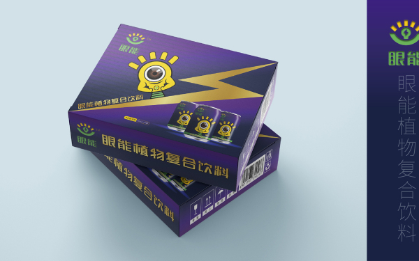 北京眼能植物复合饮料包装设计