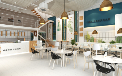 【東營商業空間設計】咸甜網紅餐廳工裝設計_星狼設計