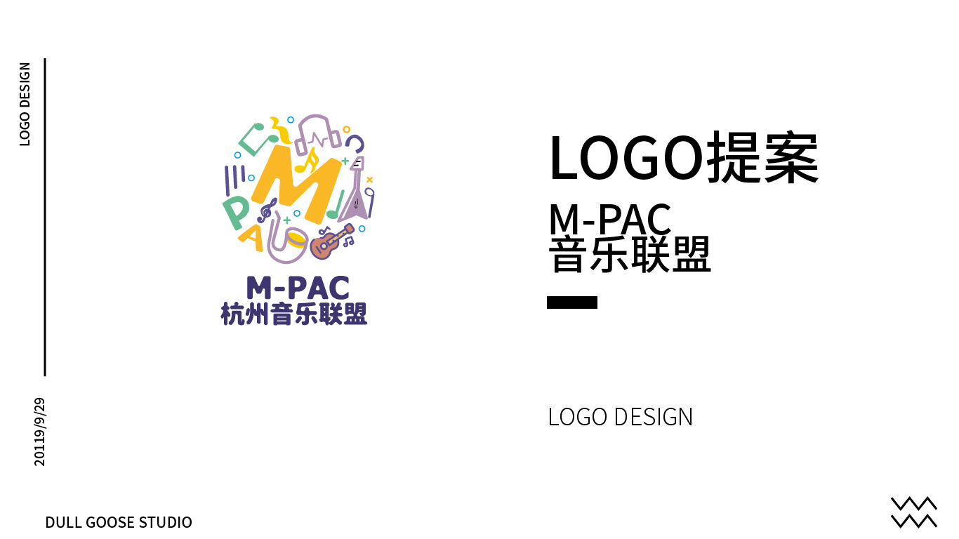 M-PAC杭州音乐联盟LOGO设计图0