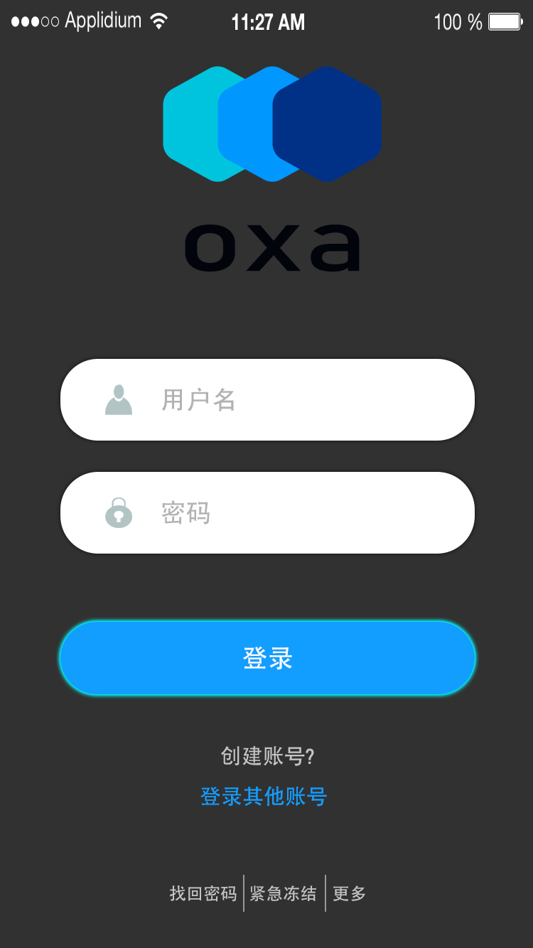 Facebook的中文登录界面设计和其他登录界面设计图0