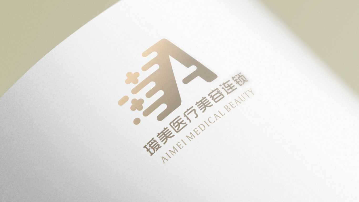 璦美醫療美容連鎖機構logo設計圖2