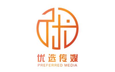优选传媒广告传媒行业logo设计