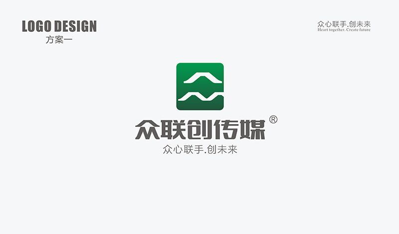 众联创传媒公司品牌logo设计图7