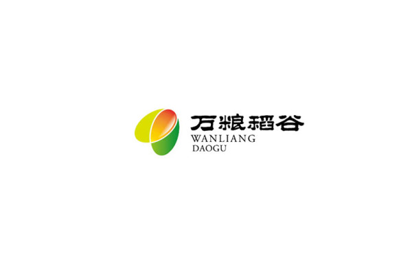 東營logo設計企業標志設計 萬糧稻谷標志設計