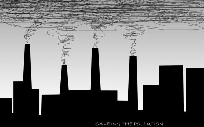 SAVE ING THE POLLUT...
