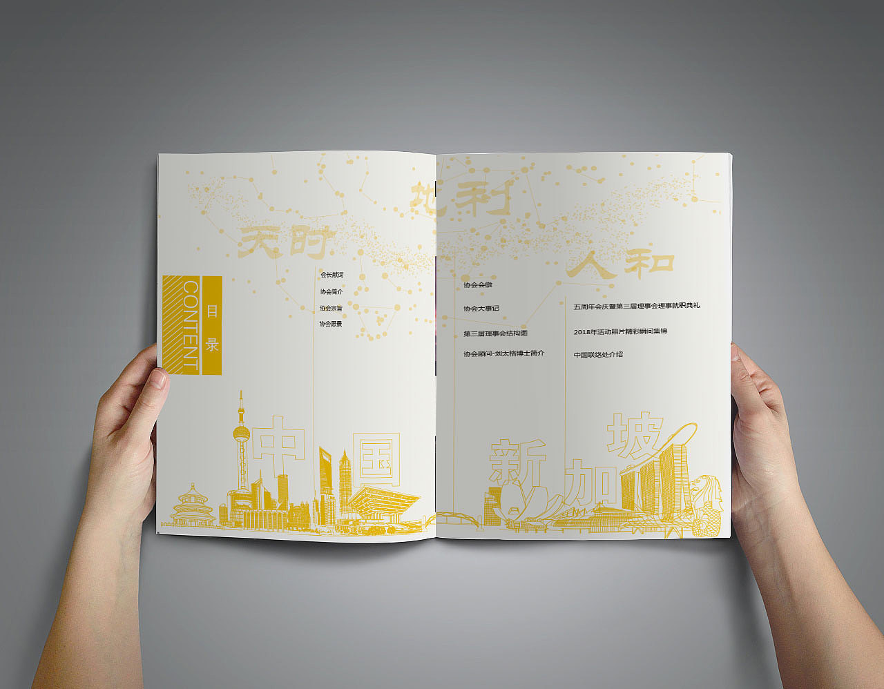新加坡中国商会画册设计图2