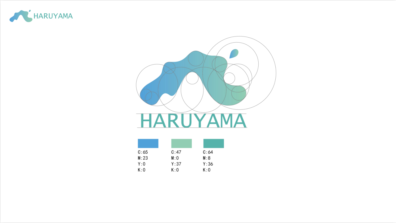 HARUYAMA 冲浪运动品牌 logo设计图2