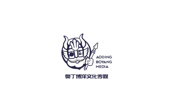 奥丁博洋传媒文化公司logo设计