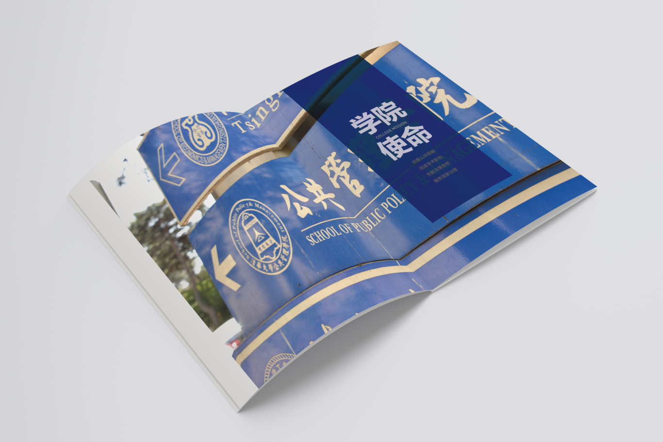 清华大学公共管理学院干部教育中心画册图2
