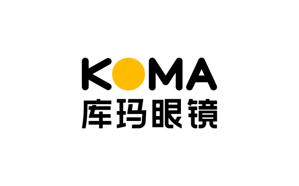 庫瑪眼鏡logo&VI設計