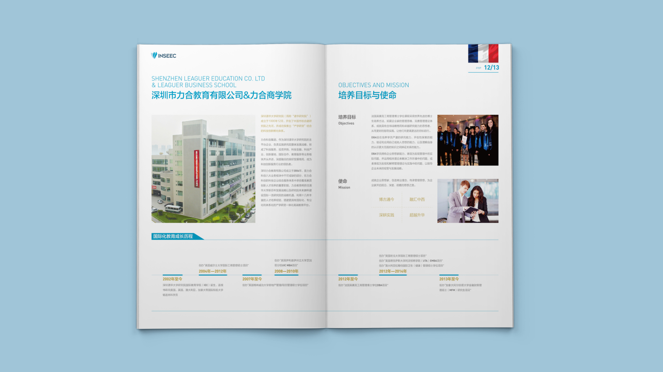 法国DBA工商管理博士学位项目画册设计图7