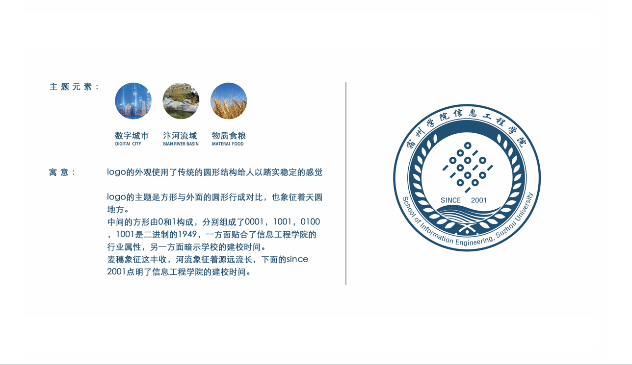 宿州学院信息工程学院logo设计图0